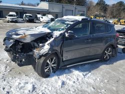 Salvage cars for sale from Copart Mendon, MA: 2018 Toyota Rav4 Adventure