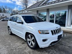 Jeep Grand Cherokee salvage cars for sale: 2015 Jeep Grand Cherokee Overland