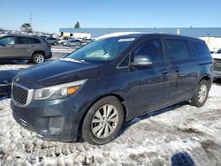 2016 KIA Sedona lx en venta en Woodhaven, MI