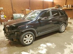 Salvage cars for sale from Copart Ebensburg, PA: 2013 KIA Sorento LX