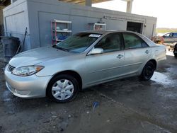 Toyota Camry Vehiculos salvage en venta: 2005 Toyota Camry LE