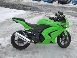 Kawasaki Ninja 250r salvage cars for sale: 2008 Kawasaki EX250 J