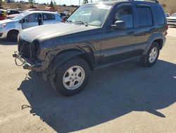 Jeep Liberty Sport salvage cars for sale: 2005 Jeep Liberty Sport