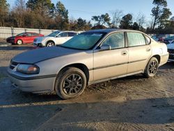 Chevrolet Impala salvage cars for sale: 2002 Chevrolet Impala