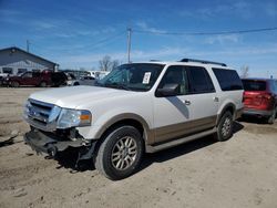 Ford Expedition salvage cars for sale: 2012 Ford Expedition EL XLT