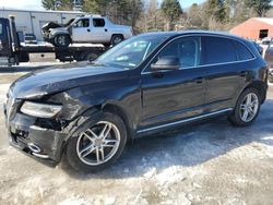 Salvage cars for sale from Copart Mendon, MA: 2014 Audi Q5 Premium Plus