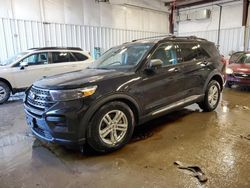 Ford salvage cars for sale: 2022 Ford Explorer XLT