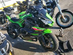 Kawasaki salvage cars for sale: 2024 Kawasaki EX650 P