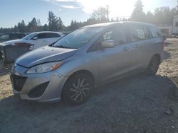 Salvage cars for sale from Copart Graham, WA: 2012 Mazda 5