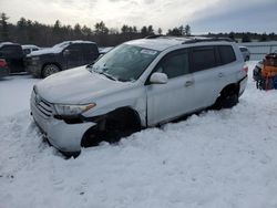 Toyota Highlander salvage cars for sale: 2012 Toyota Highlander Base