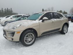 Porsche salvage cars for sale: 2016 Porsche Macan S