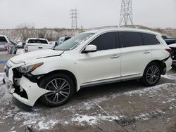 Salvage cars for sale from Copart Littleton, CO: 2019 Infiniti QX60 Luxe