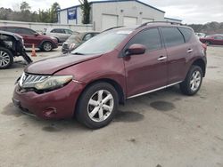 Nissan Murano salvage cars for sale: 2009 Nissan Murano S