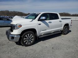 Toyota Tundra salvage cars for sale: 2018 Toyota Tundra Crewmax Limited