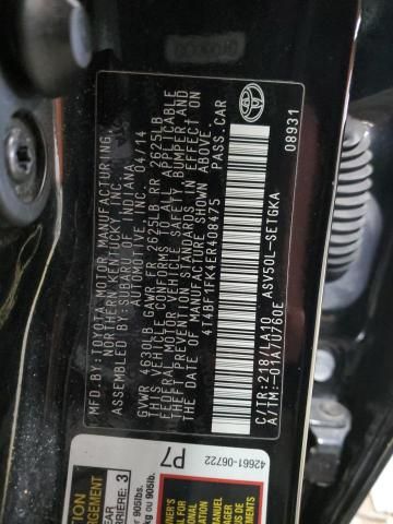 2014 Toyota Camry L