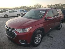 Chevrolet Traverse salvage cars for sale: 2020 Chevrolet Traverse LT