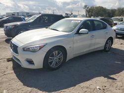 Infiniti salvage cars for sale: 2018 Infiniti Q50 Luxe