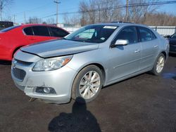 Chevrolet Malibu salvage cars for sale: 2015 Chevrolet Malibu 2LT