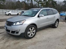 Chevrolet salvage cars for sale: 2017 Chevrolet Traverse LT