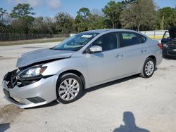 Salvage cars for sale from Copart Fort Pierce, FL: 2016 Nissan Sentra S