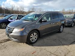 Honda Odyssey exl salvage cars for sale: 2016 Honda Odyssey EXL