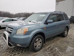 Honda Pilot salvage cars for sale: 2007 Honda Pilot EXL