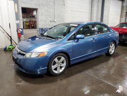 Honda Civic salvage cars for sale: 2006 Honda Civic LX