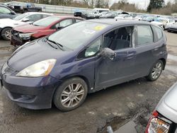 Honda fit Sport salvage cars for sale: 2010 Honda FIT Sport