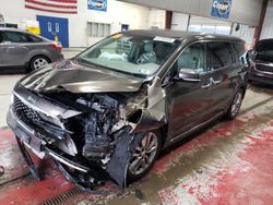 KIA Sedona salvage cars for sale: 2016 KIA Sedona SXL