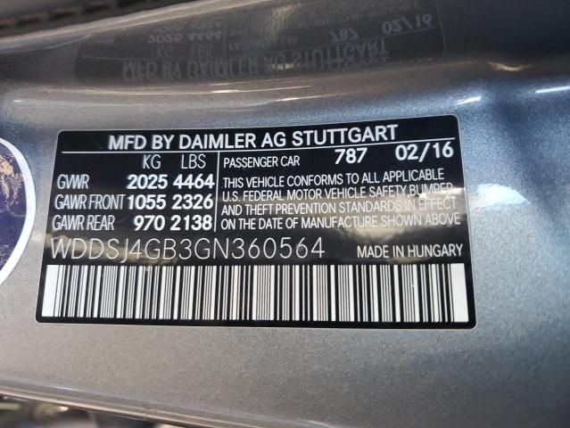 2016 Mercedes-Benz CLA 250 4matic