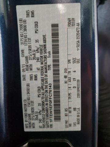 2015 Ford F150 Supercrew