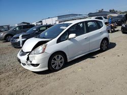 Honda fit Sport salvage cars for sale: 2009 Honda FIT Sport