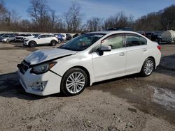 Subaru Impreza salvage cars for sale: 2015 Subaru Impreza Premium Plus