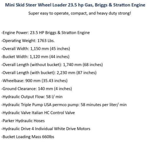 2024 Other 2024 'OTHER Heavy EQUIPMENT' Skid Steer