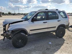 Honda crv salvage cars for sale: 2003 Honda CR-V LX