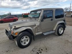 Jeep Wrangler / tj Sahara salvage cars for sale: 2003 Jeep Wrangler / TJ Sahara