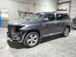 Toyota Highlander salvage cars for sale: 2012 Toyota Highlander Limited