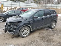 Ford Escape salvage cars for sale: 2019 Ford Escape SE