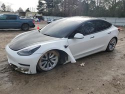 Tesla salvage cars for sale: 2022 Tesla Model 3