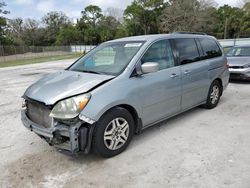 Honda Odyssey ex salvage cars for sale: 2007 Honda Odyssey EX