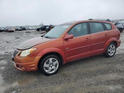 Pontiac Vibe Vehiculos salvage en venta: 2005 Pontiac Vibe