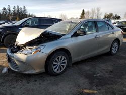 Toyota salvage cars for sale: 2017 Toyota Camry LE