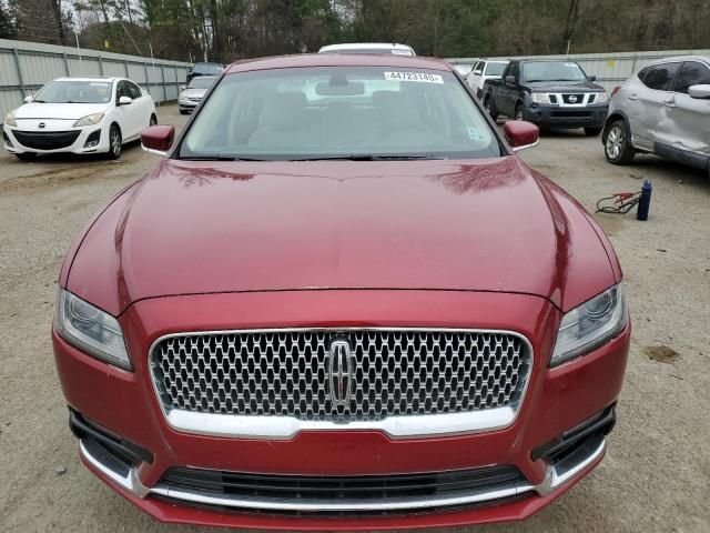 2017 Lincoln Continental Select