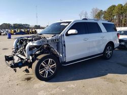 Salvage cars for sale from Copart Dunn, NC: 2022 Ford Expedition Max Limited