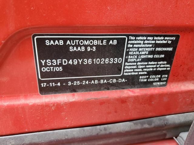 2006 Saab 9-3