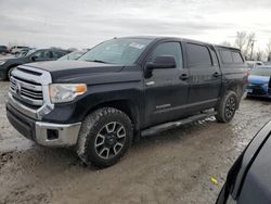 Toyota Tundra salvage cars for sale: 2016 Toyota Tundra Crewmax SR5