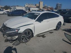 Honda Accord salvage cars for sale: 2021 Honda Accord Sport