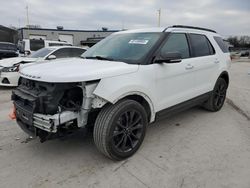 Ford Explorer salvage cars for sale: 2018 Ford Explorer XLT