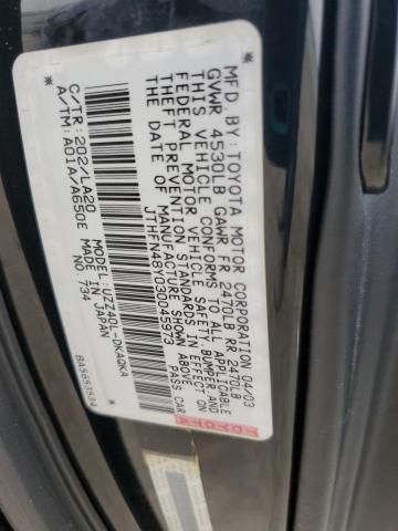 2003 Lexus SC 430