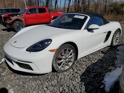 Vehiculos salvage en venta de Copart Marlboro, NY: 2018 Porsche Boxster